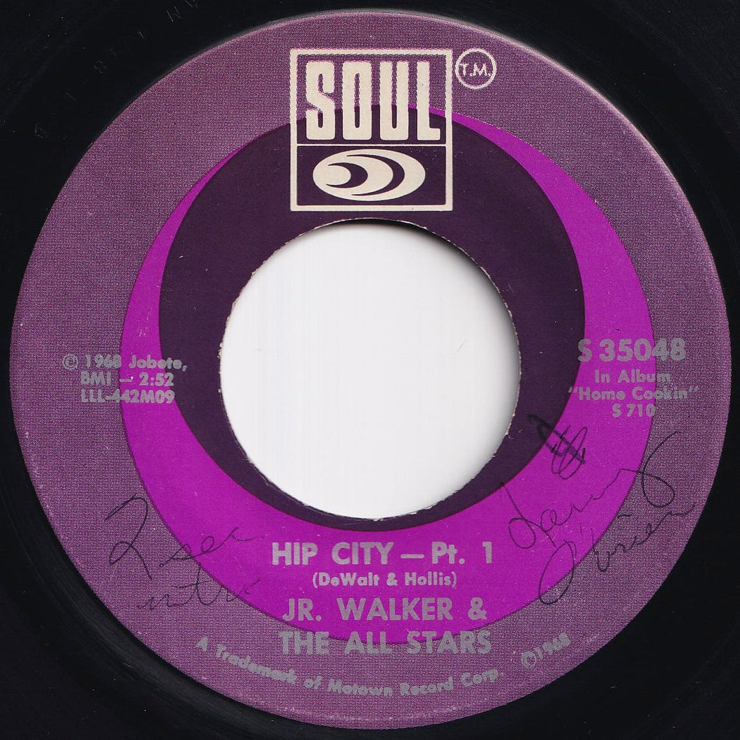 Junior Walker & The All Stars - Hip City (Part 1) / (Part 2) (7 inch Record / Used)