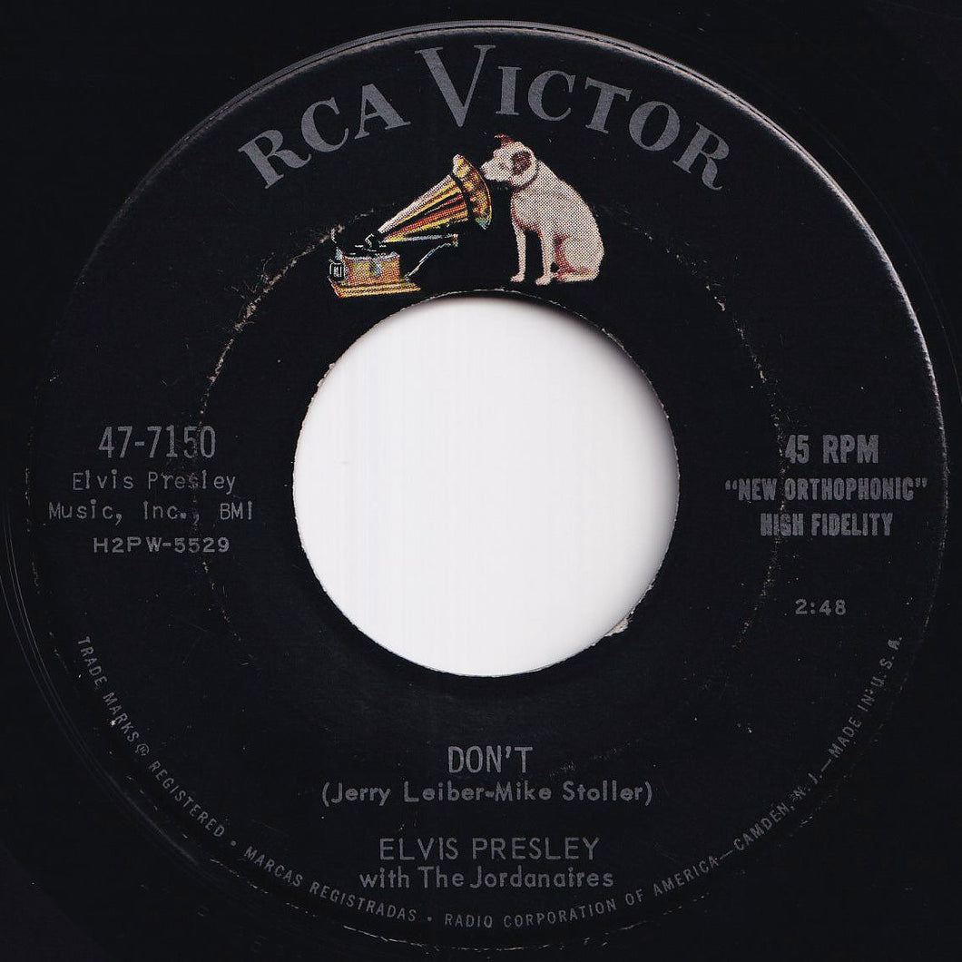 Elvis Presley - Don't / I Beg Of You (7 inch Record / Used)