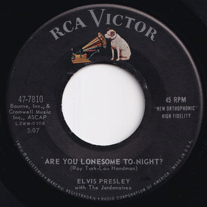 Elvis Presley - Are You Lonesome To-Night? / I Gotta Know (7 inch Record / Used)