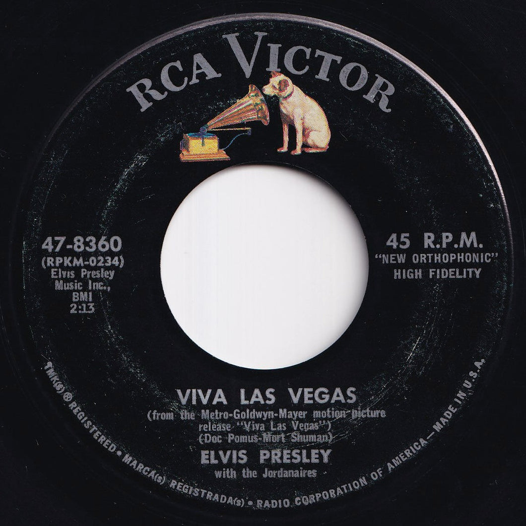 Elvis Presley - Viva Las Vegas / What'd I Say (7 inch Record / Used)