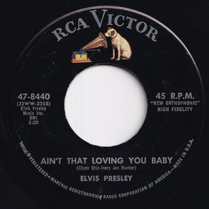 Elvis Presley - Ain't That Loving You Baby / Ask Me (7 inch Record / Used)