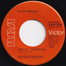 画像をギャラリービューアに読み込む, Elvis Presley - Raised On Rock / For Ol&#39; Times Sake (7 inch Record / Used)
