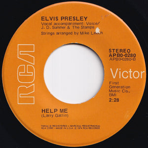 Elvis Presley - If You Talk In Your Sleep / Help Me (7 inch Record / Used)