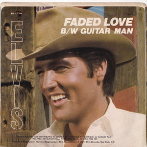 Elvis Presley - Guitar Man / Faded Love (7 inch Record / Used)