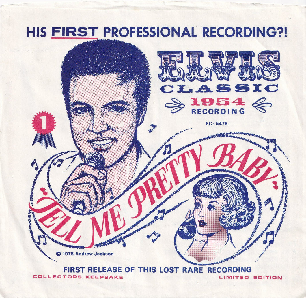 Elvis Presley - Tell Me Pretty Baby / Tell Me Pretty Baby (7 inch Record / Used)