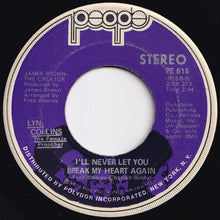 Load image into Gallery viewer, Lyn Collins - Me And My Baby Got A Good Thing Going / I'll Never Let You Break My Heart Again (7 inch Record / Used)
