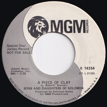 画像をギャラリービューアに読み込む, Sons And Daughters Of Solomon - Think Of The Children (Save The Boys And Girls) / A Piece Of Clay (7 inch Record / Used)

