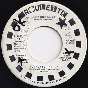 Everyday People - Just One Smile / Over Loving You (7 inch Record / Used)