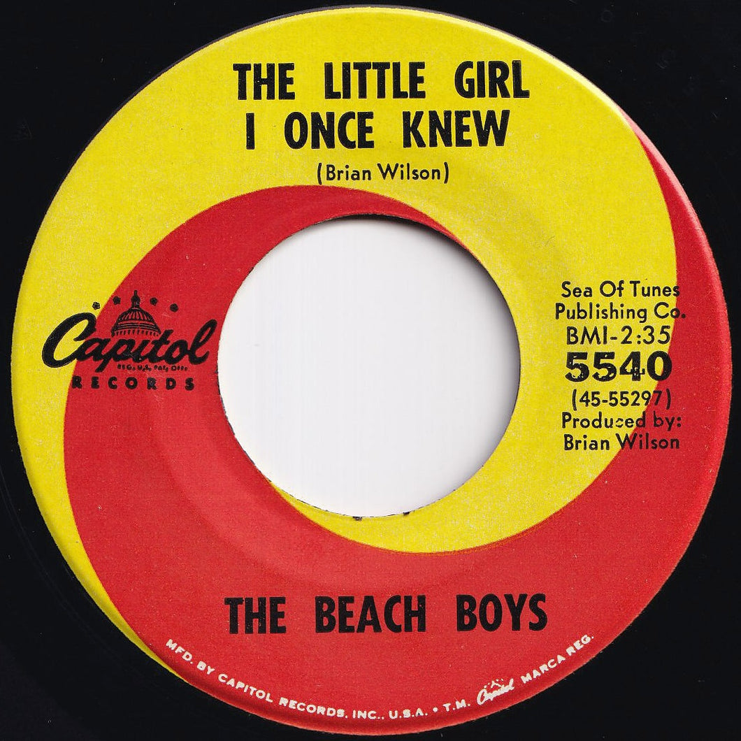 Beach Boys - The Little Girl I Once Knew / There's No Other (Like My Baby) (7 inch Record / Used)