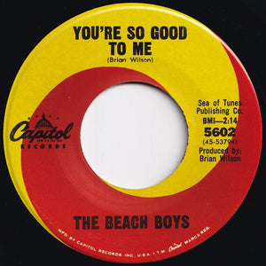 Beach Boys - Sloop John B / You're So Good to Me (7 inch Record / Used)