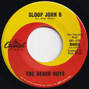 Beach Boys - Sloop John B / You're So Good to Me (7 inch Record / Used)