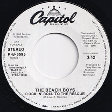 画像をギャラリービューアに読み込む, Beach Boys - Rock &#39;N&#39; Roll To The Rescue / Rock &#39;N&#39; Roll To The Rescue (7 inch Record / Used)

