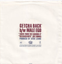画像をギャラリービューアに読み込む, Beach Boys - Getcha Back / Male Ego (7 inch Record / Used)
