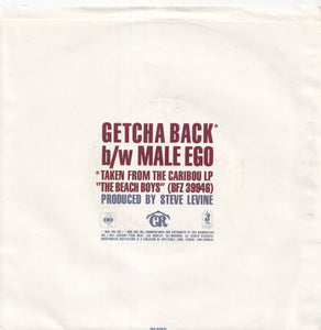 Beach Boys - Getcha Back / Male Ego (7 inch Record / Used)