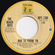 画像をギャラリービューアに読み込む, Beach Boys - It&#39;s O.K. / Had To Phone Ya (7 inch Record / Used)
