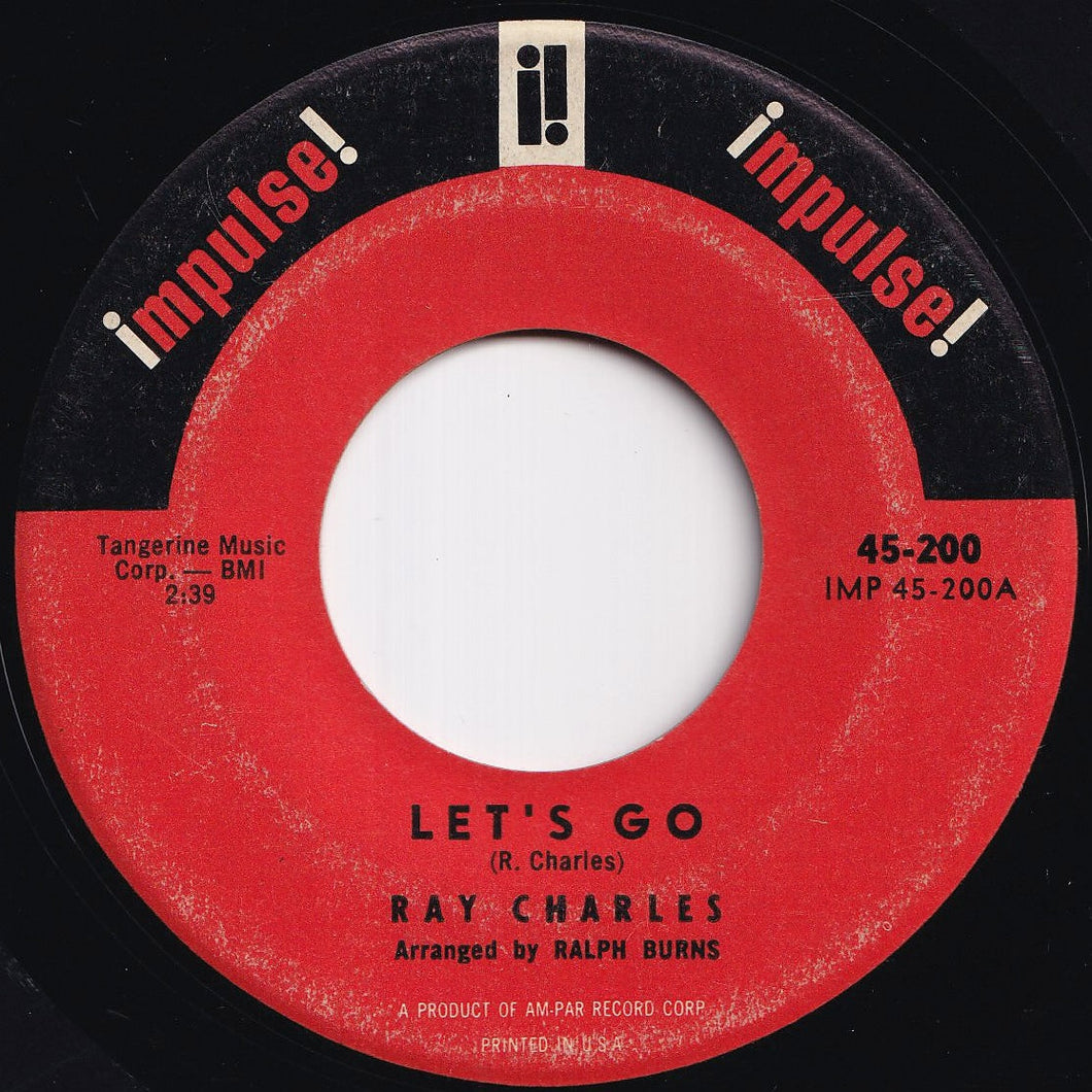Ray Charles - Let's Go / One Mint Julep (7 inch Record / Used)