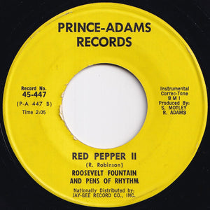 Roosevelt Fountain And Pens Of Rhythm - Red Pepper (Part 1) / (Part 2) (7 inch Record / Used)