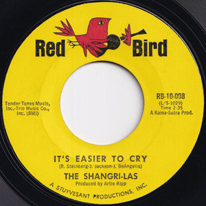 Shangri-Las - Remember (Walkin' In The Sand) / It's Easier To Cry (7 inch Record / Used)