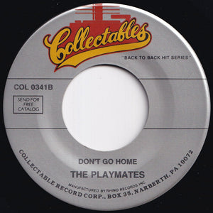 Playmates - Let's Be Lovers / Don't Go Home (7 inch Record / Used)