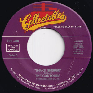Contours - Do You Love Me / Shake, Sherrie (7 inch Record / Used)