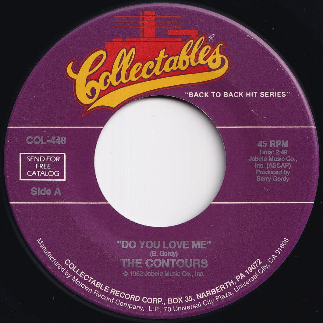 Contours - Do You Love Me / Shake, Sherrie (7 inch Record / Used)