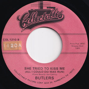 Butlers - The Sun's Message / She Tried To Kiss Me (All I Could Do Was Run) (7 inch Record / Used)