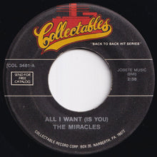 画像をギャラリービューアに読み込む, Miracles - All I Want (Is You) / I Need A Change (7 inch Record / Used)
