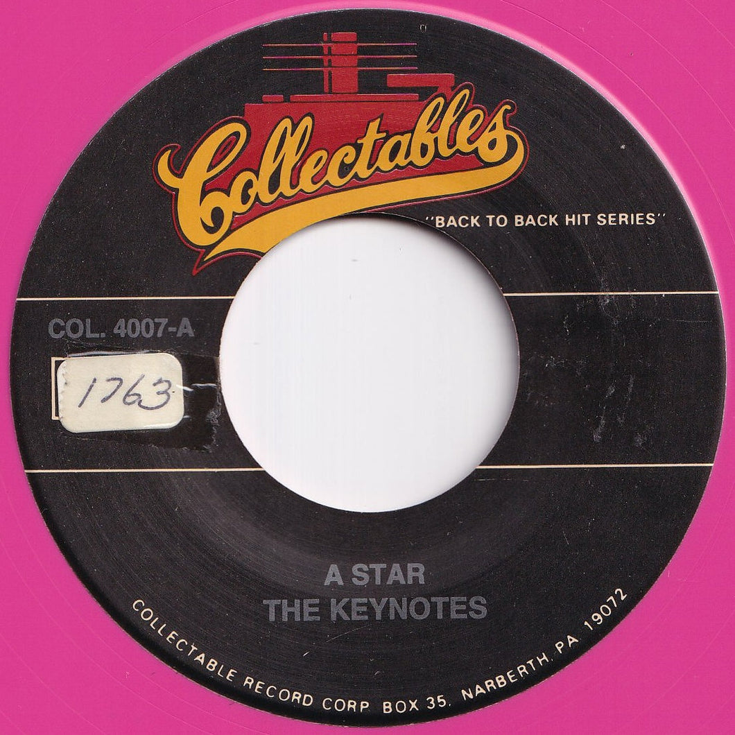 Keynotes - A Star / I Don't Know (7 inch Record / Used)