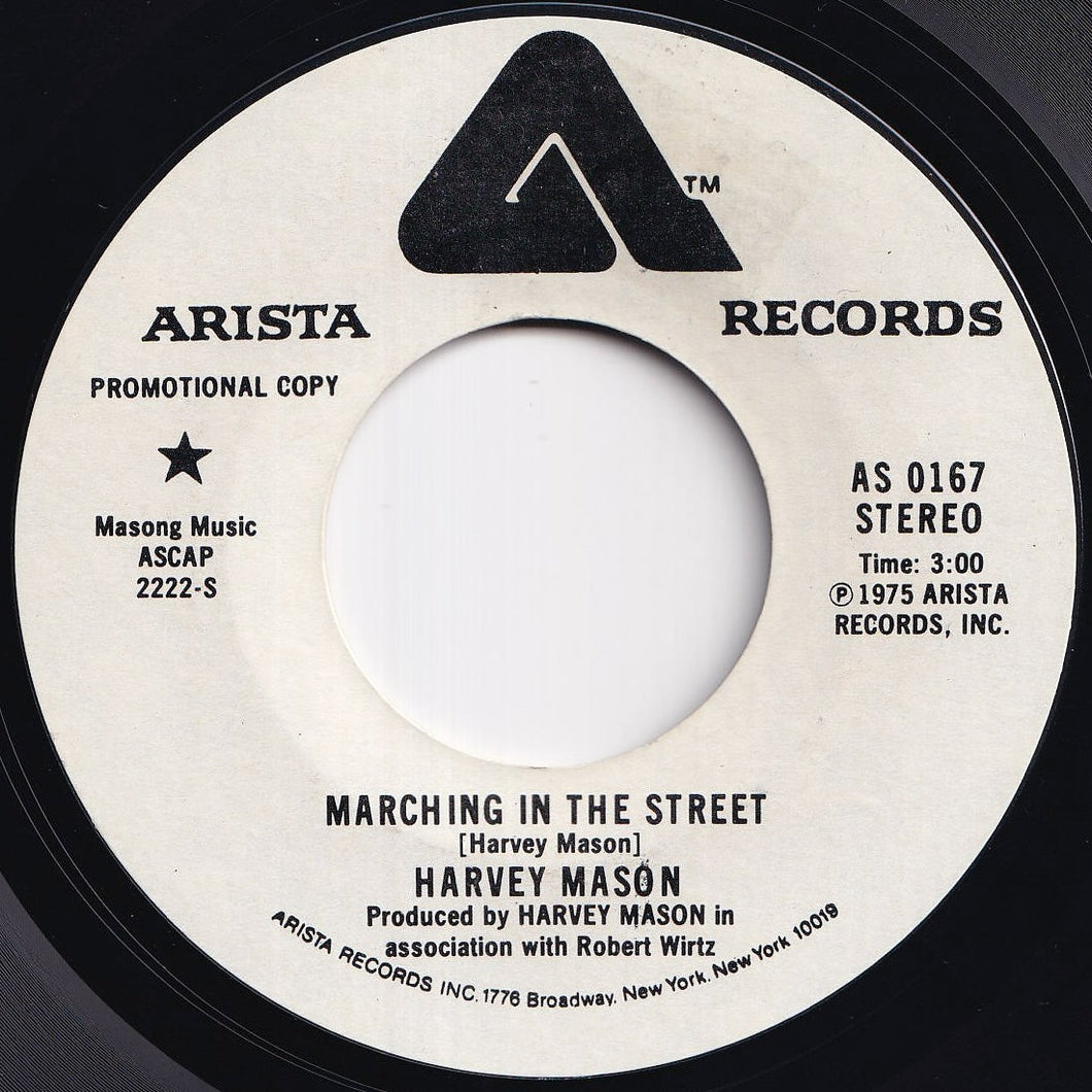 Harvey Mason - Marching In The Street (Stereo) / (Mono) (7 inch Record / Used)