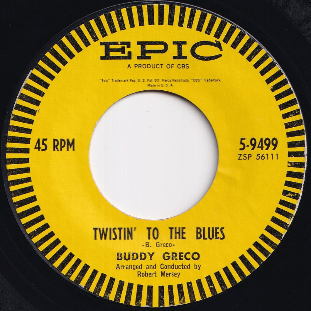 Buddy Greco - Twistin' To The Blues / Let Me Love You (7 inch Record / Used)