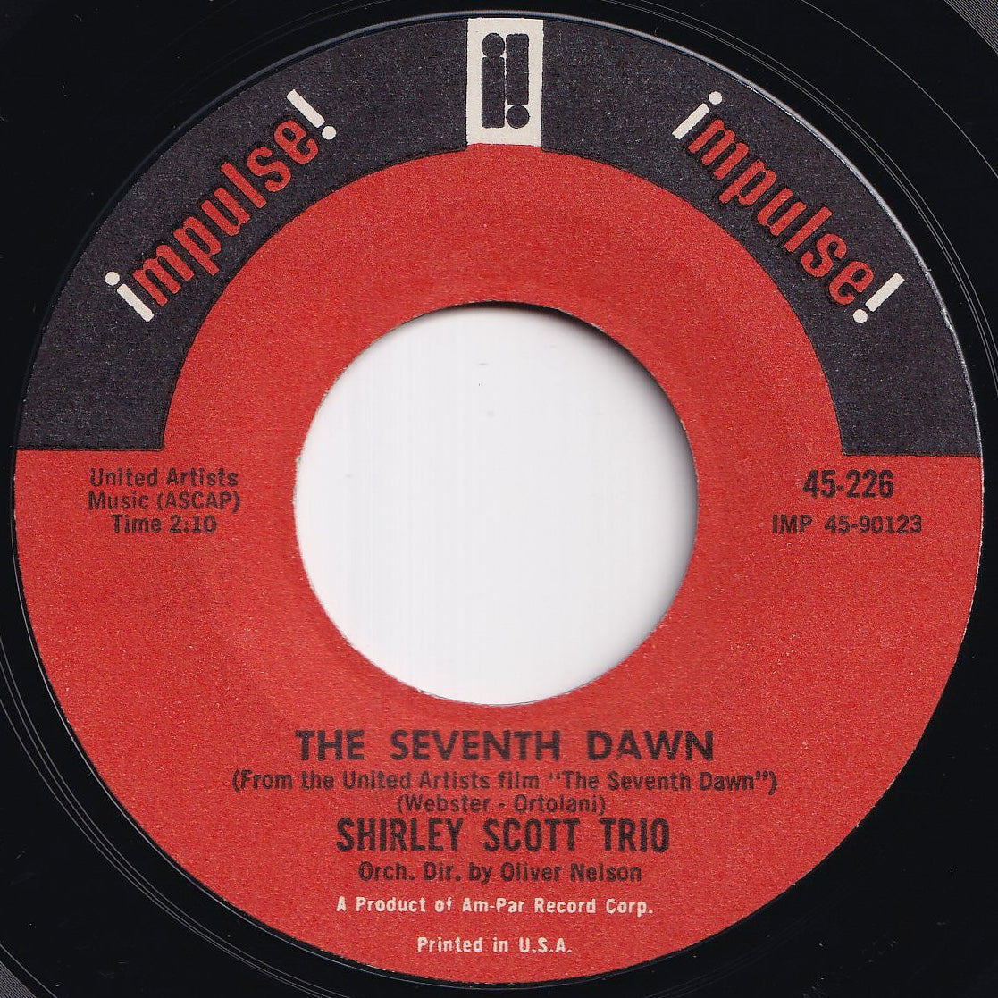 画像をギャラリービューアに読み込む, Shirley Scott Trio - The Seventh Dawn / A Shot In The Dark (7 inch Record / Used)