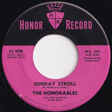 画像をギャラリービューアに読み込む, Honorables - Sunday Stroll / The Music Goes &#39;Round And Round Twist (7 inch Record / Used)

