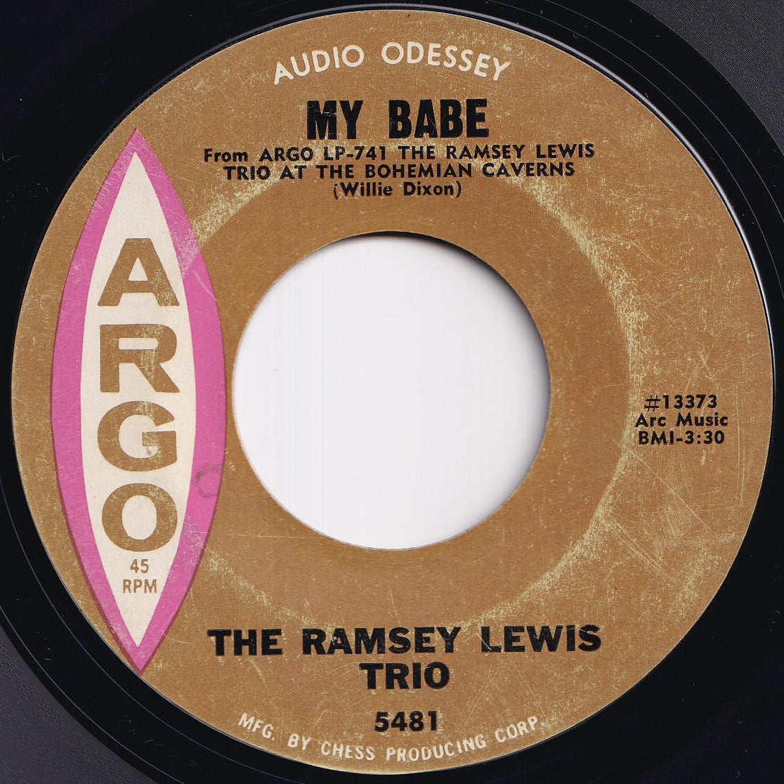 Load image into Gallery viewer, Ramsey Lewis Trio - My Babe / Something You Got (7 inch Record / Used)