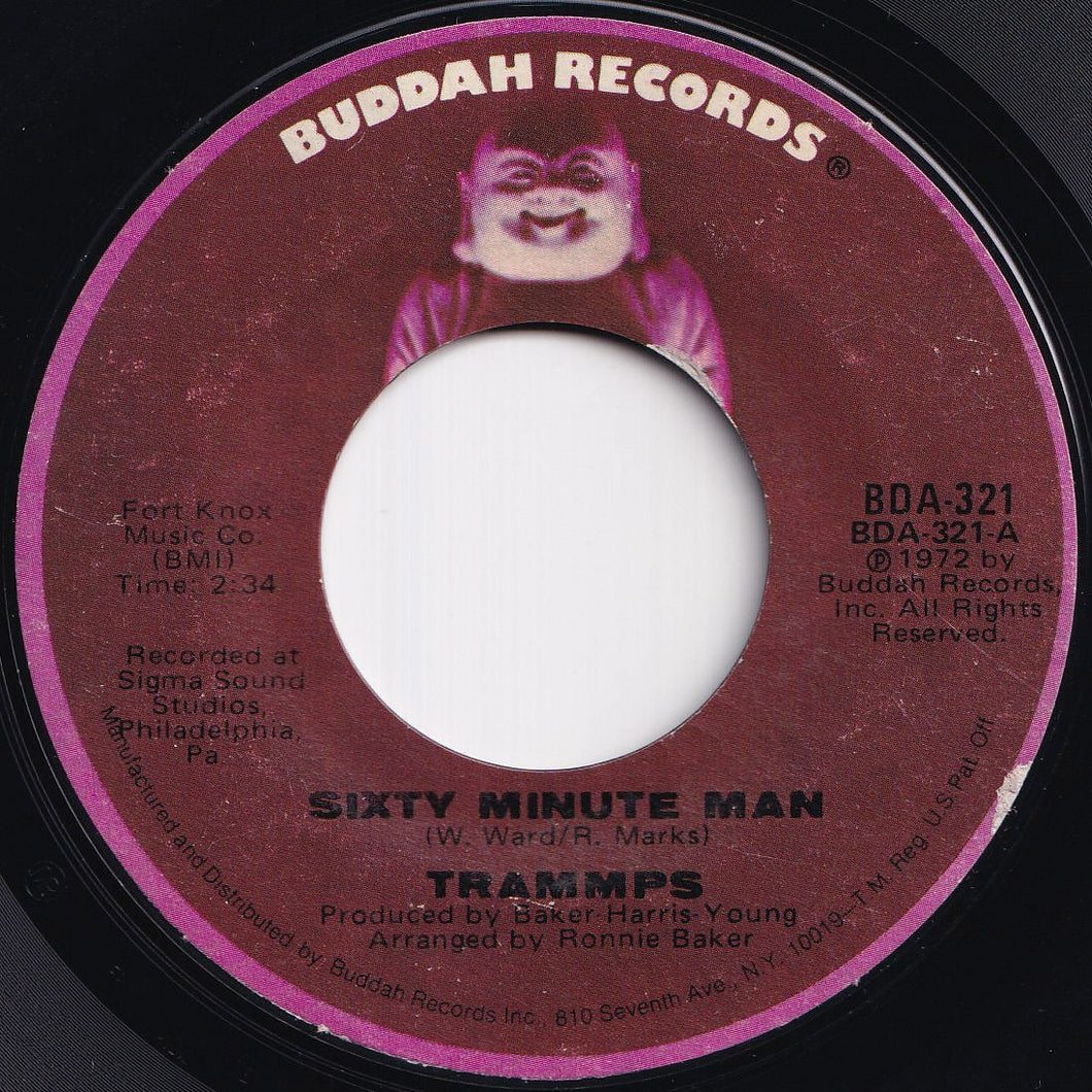 Trammps - Sixty Minute Man / Scrub-Board (7 inch Record / Used)