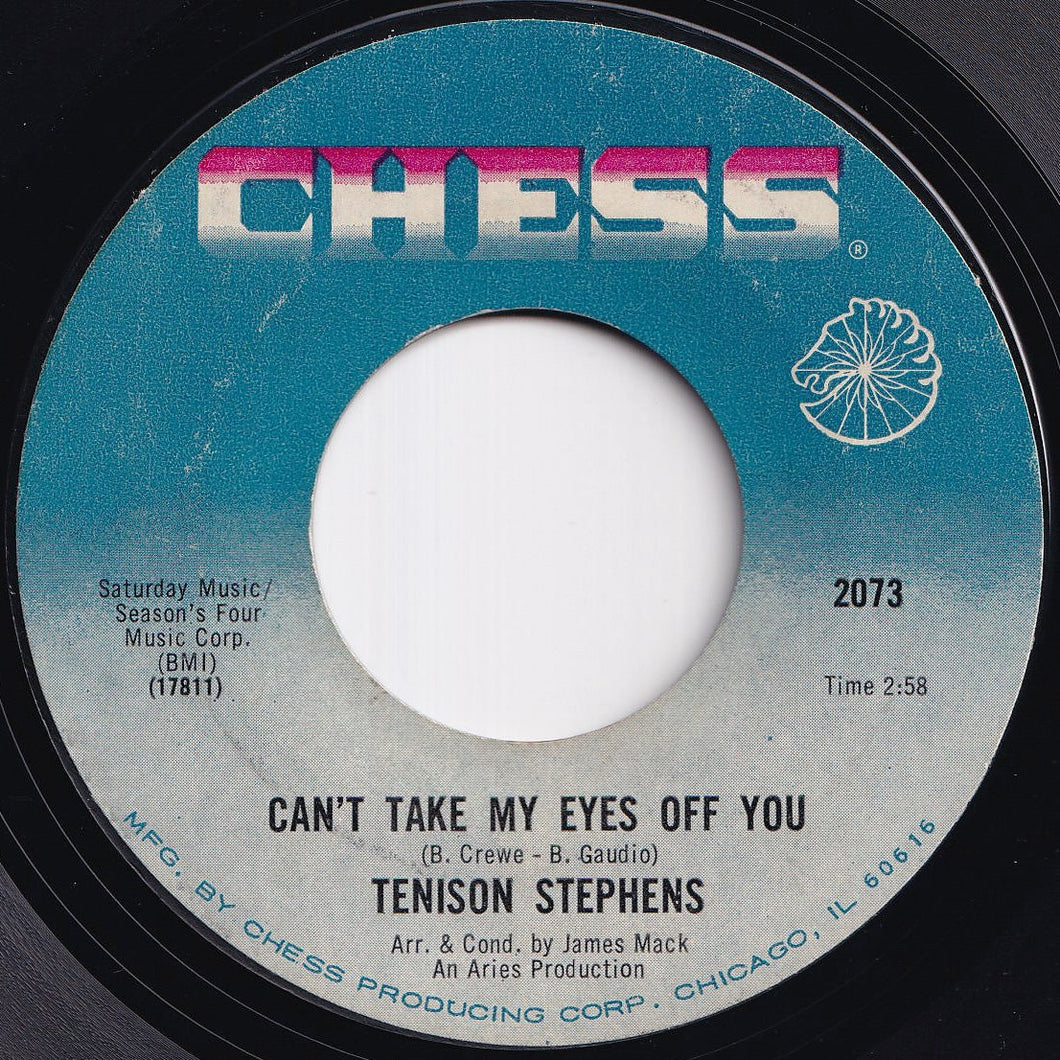 Tennyson Stephens - Can't Take My Eyes Off You / Where Would You Be (7 inch Record / Used)