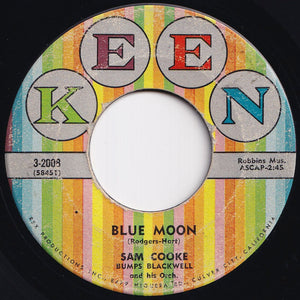 Sam Cooke - Blue Moon / Love You Most Of All (7 inch Record / Used)