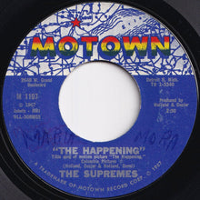 画像をギャラリービューアに読み込む, Supremes - The Happening / All I Know About You (7 inch Record / Used)
