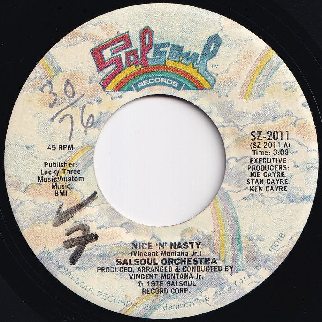 Salsoul Orchestra - Nice 'N' Nasty / Nightcrawler (7 inch Record / Used)