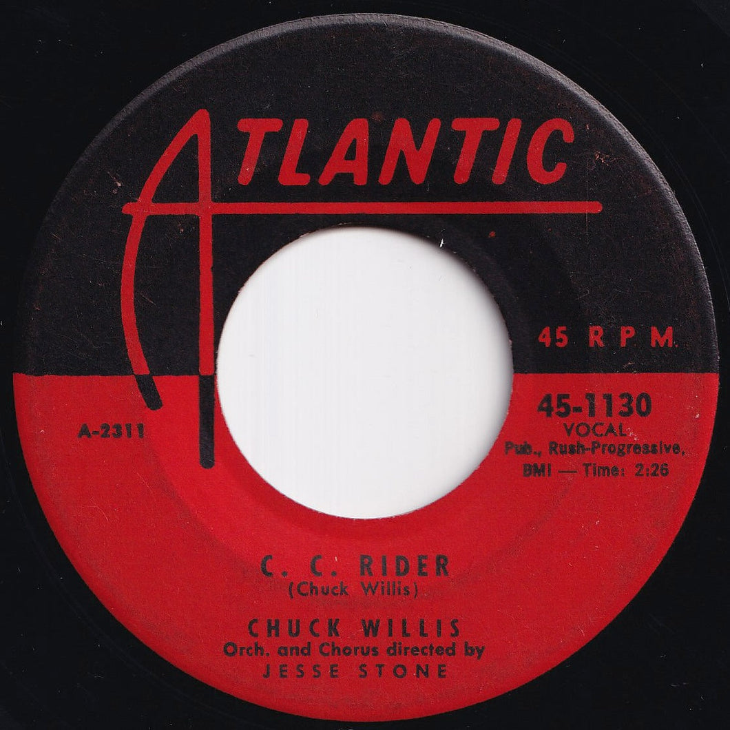 Chuck Willis - C. C. Rider / Ease The Pain (7 inch Record / Used)