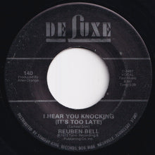 Load image into Gallery viewer, Reuben Bell - I Hear You Knocking (It&#39;s Too Late) / Baby Love (7 inch Record / Used)
