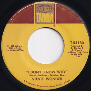 Stevie Wonder - My Cherie Amour / I Don't Know Why (7 inch Record / Used)
