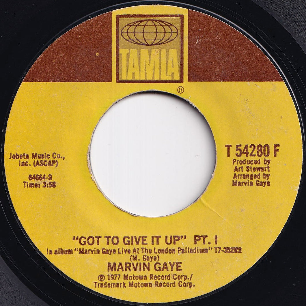 Marvin Gaye - Got To Give It Up (Part 1) / (Part 2) (7 inch Record / Used)