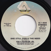 Load image into Gallery viewer, Ray Parker Jr. - Woman Out Of Control / She Still Feels The Need (7 inch Record / Used)
