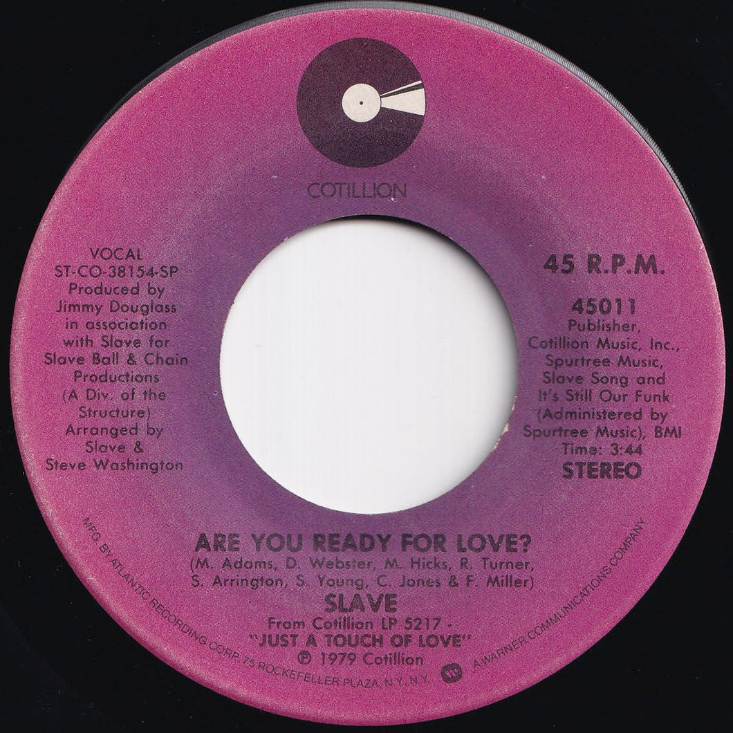 Slave - Are You Ready For Love? / Foxy Lady (Funky Lady) (7 inch Record / Used)