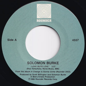 Solomon Burke - Love Buys Love / Don't Tell Me What A Man Won't Do For A Woman (7 inch Record / Used)