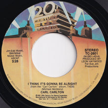 画像をギャラリービューアに読み込む, Carl Carlton - I Think It&#39;s Gonna Be Alright / Fighting In The Name Of Love (7 inch Record / Used)
