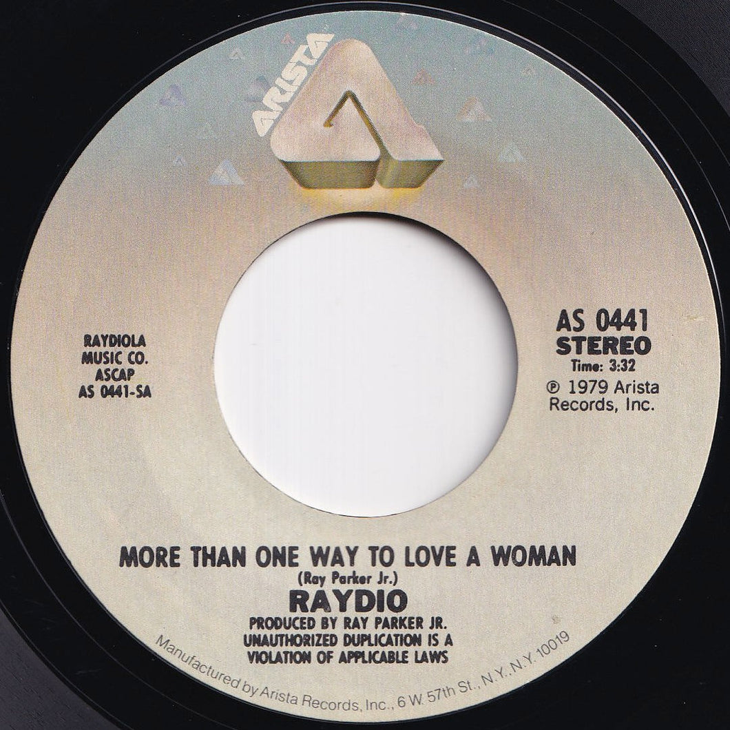 Raydio - More Than One Way To Love A Woman / Hot Stuff (7 inch Record / Used)