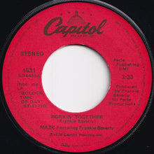 画像をギャラリービューアに読み込む, Maze Featuring Frankie Beverly - Workin&#39; Together / You&#39;re Not The Same (7 inch Record / Used)
