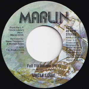 Uncle Louie - Full Tilt Boogie (Pt. 1) / (Pt. 2) (7 inch Record / Used)