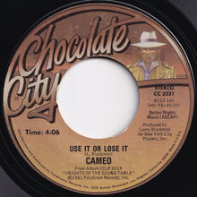 画像をギャラリービューアに読み込む, Cameo - Just Be Yourself / Use It Or Lose It (7 inch Record / Used)
